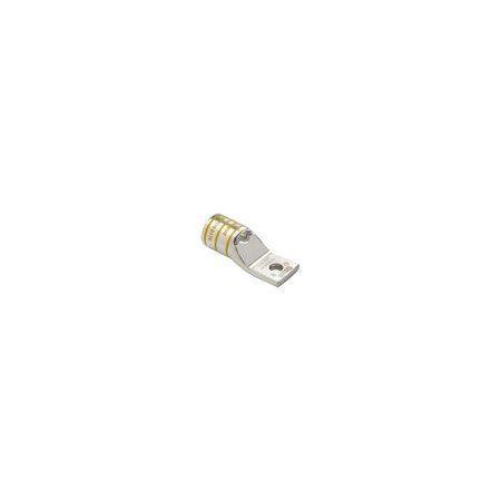 Panduit Copper Compression Lug, 1 Hole, Flex, 2/0 AWG, Narrow, LCAXN2/0-56-X LCAXN2/0-56-X